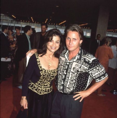 Paula Abdul married to "The Breakfast Club" star&nbsp;Emilio Estevez in 1992.